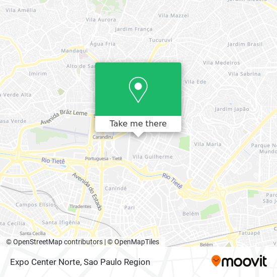 Expo Center Norte map