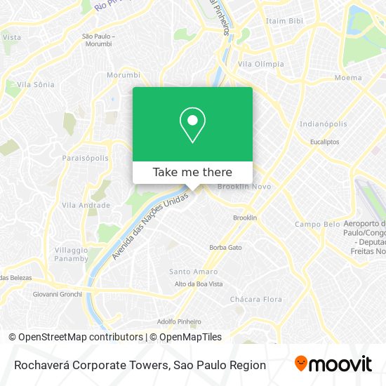 Rochaverá Corporate Towers map