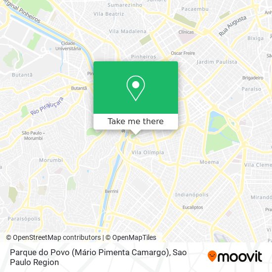 Parque do Povo (Mário Pimenta Camargo) map