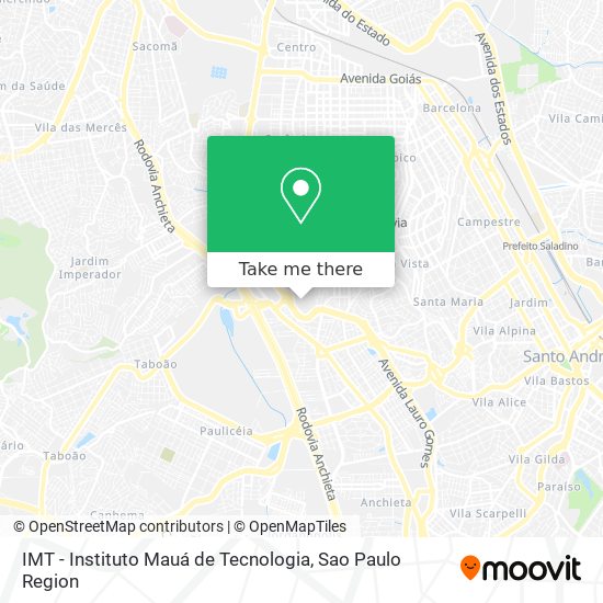 IMT - Instituto Mauá de Tecnologia map