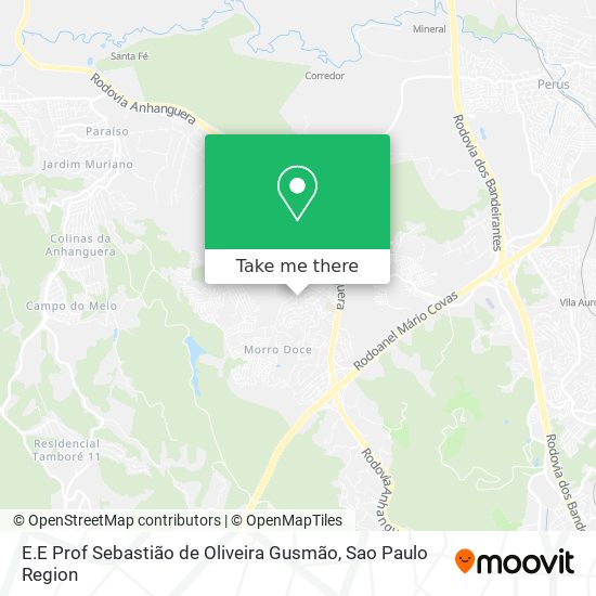 E.E Prof Sebastião de Oliveira Gusmão map