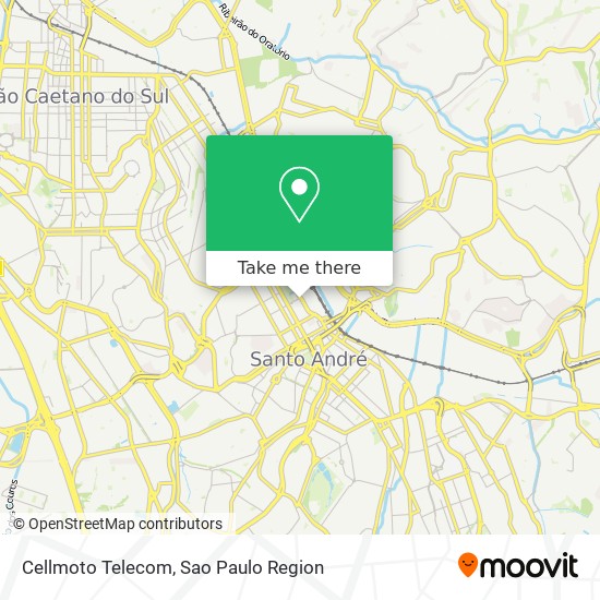 Mapa Cellmoto Telecom