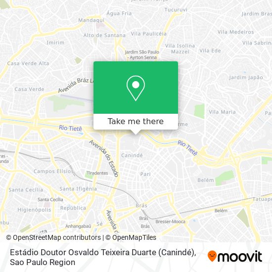 Estádio Doutor Osvaldo Teixeira Duarte (Canindé) map