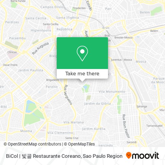 BiCol | 빛골 Restaurante Coreano map