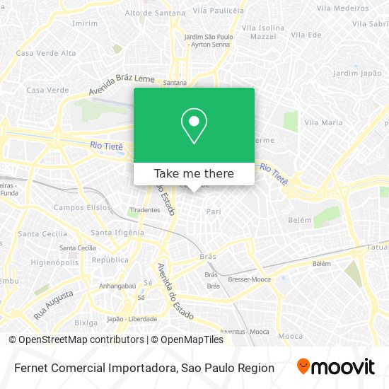 Fernet Comercial Importadora map