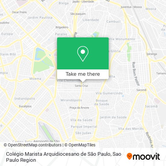 Colégio Marista Arquidiocesano de São Paulo map