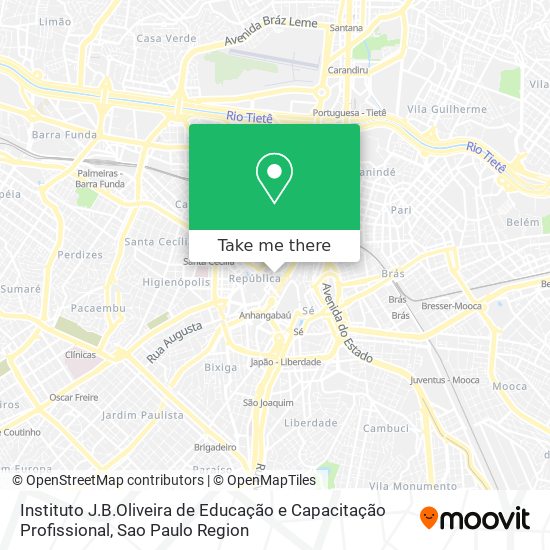 Instituto J.B.Oliveira de Educação e Capacitação Profissional map