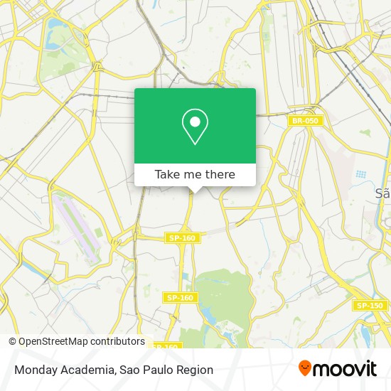 Monday Academia map