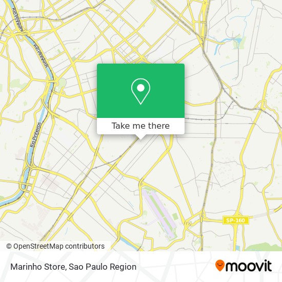 Marinho Store map
