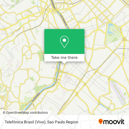 Telefônica Brasil (Vivo) map