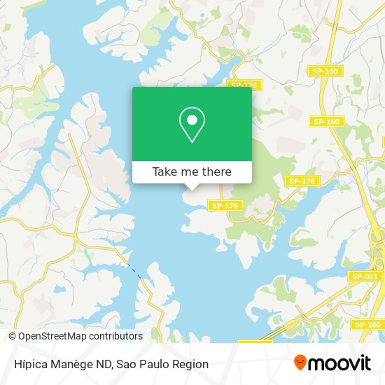 Hípica Manège ND map