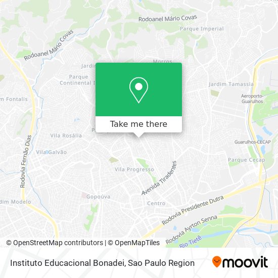 Instituto Educacional Bonadei map