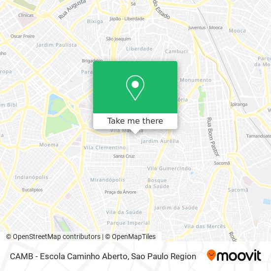 CAMB - Escola Caminho Aberto map