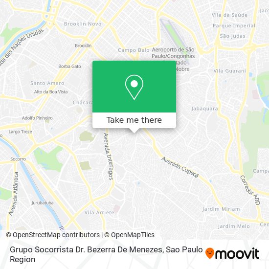 Mapa Grupo Socorrista Dr. Bezerra De Menezes