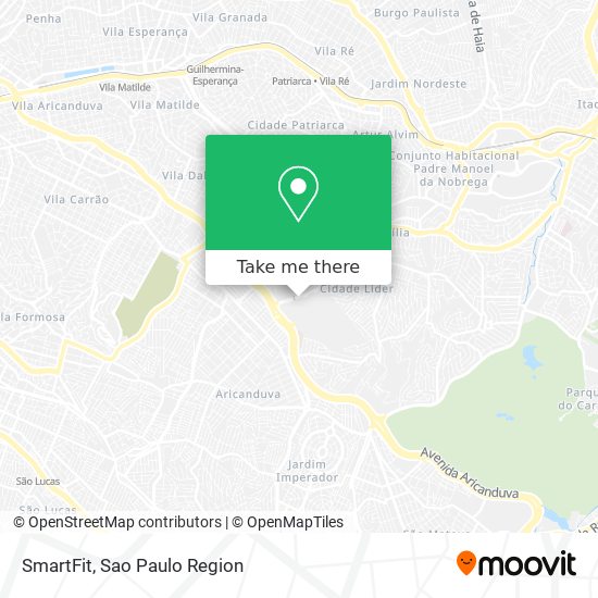 Mapa SmartFit