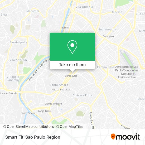 Mapa Smart Fit