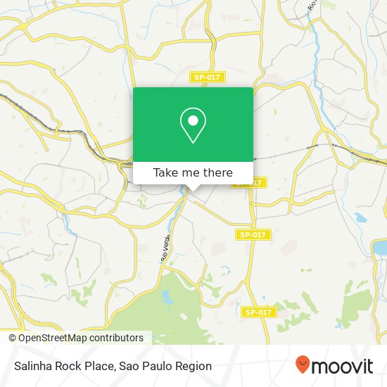 Mapa Salinha Rock Place