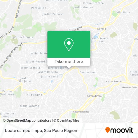 boate campo limpo map