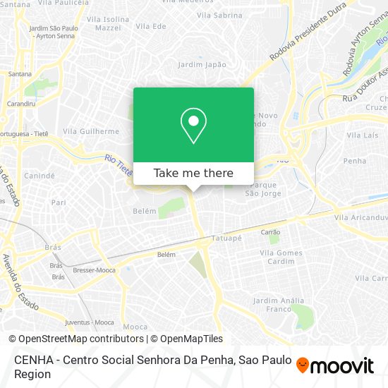 CENHA - Centro Social Senhora Da Penha map