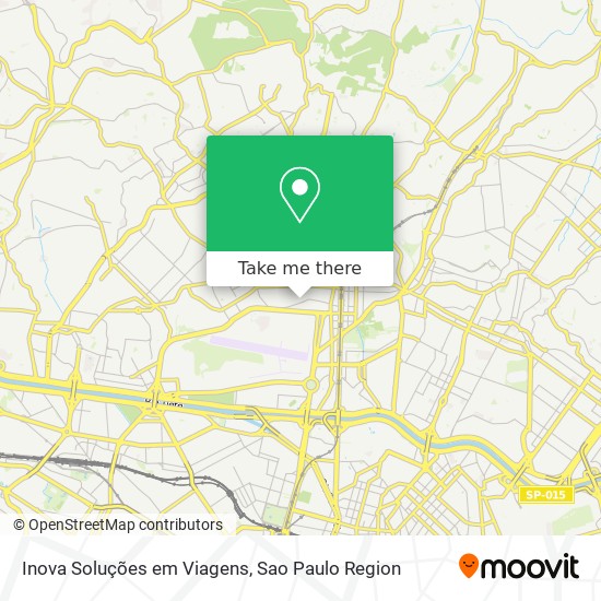 Inova Soluções em Viagens map