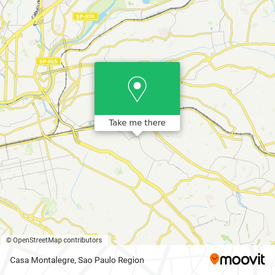Casa Montalegre map