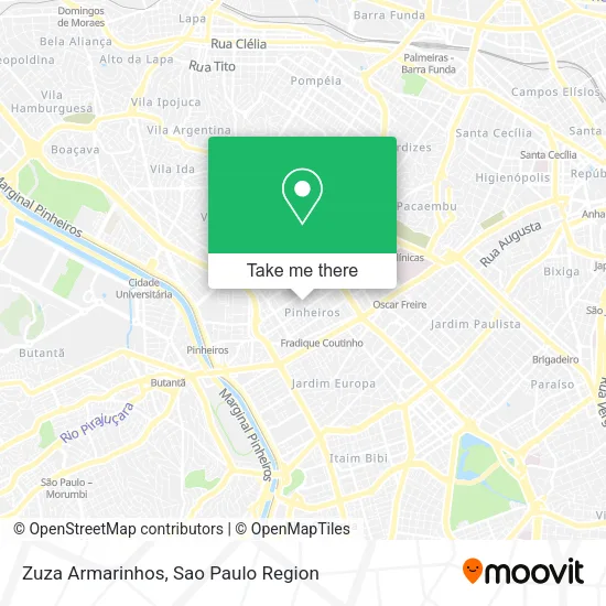 Zuza Armarinhos map