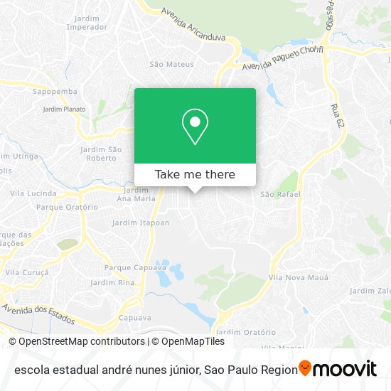 escola estadual andré nunes júnior map