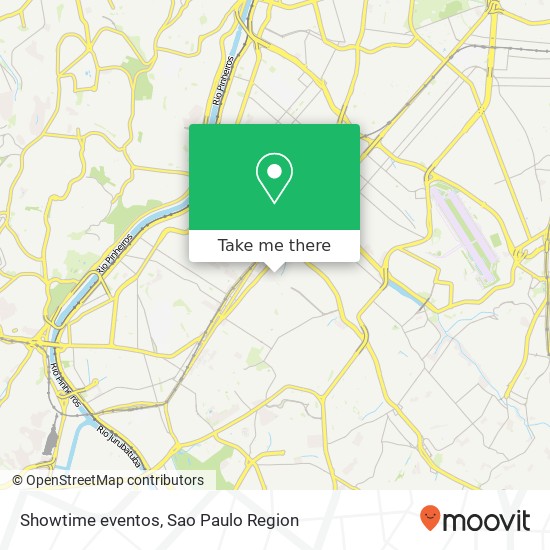 Showtime eventos map