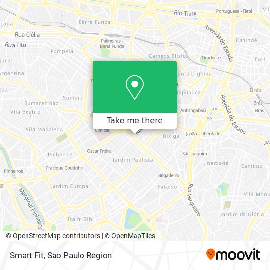 Smart Fit map