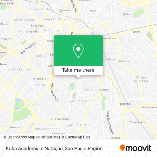 Koka Academia e Natação map