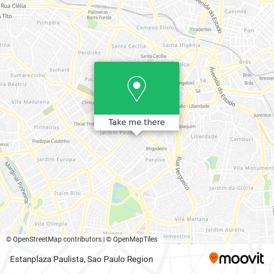 Estanplaza Paulista map