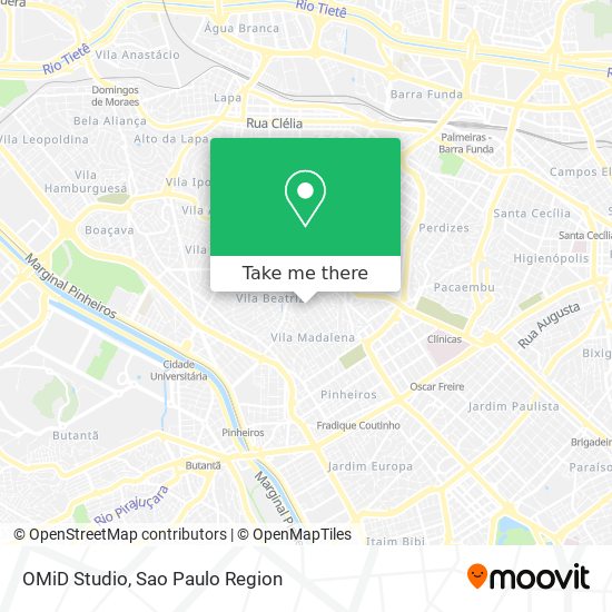Mapa OMiD Studio
