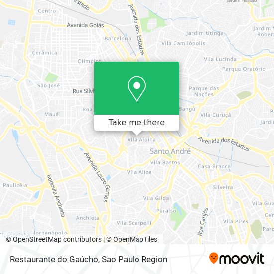 Restaurante do Gaúcho map