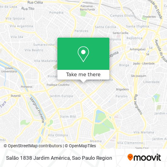 Salão 1838 Jardim América map