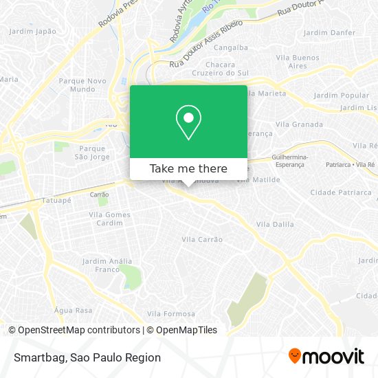 Smartbag map