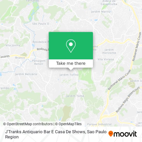 J'Tranks Antiquario Bar E Casa De Shows map