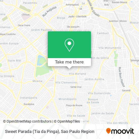 Sweet Parada (Tia da Pinga) map