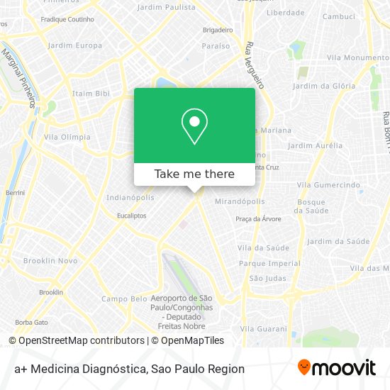 Mapa a+ Medicina Diagnóstica