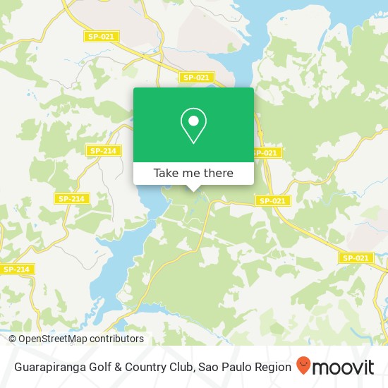 Guarapiranga Golf & Country Club map