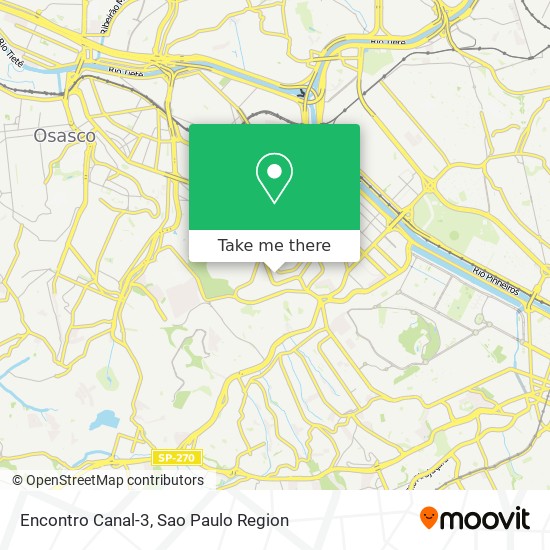 Encontro Canal-3 map