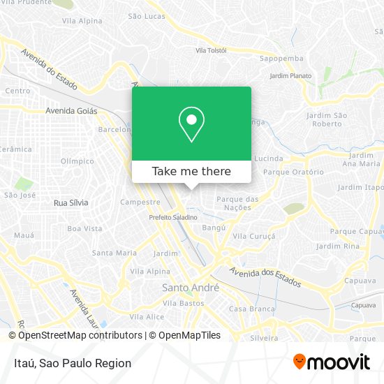 Itaú map