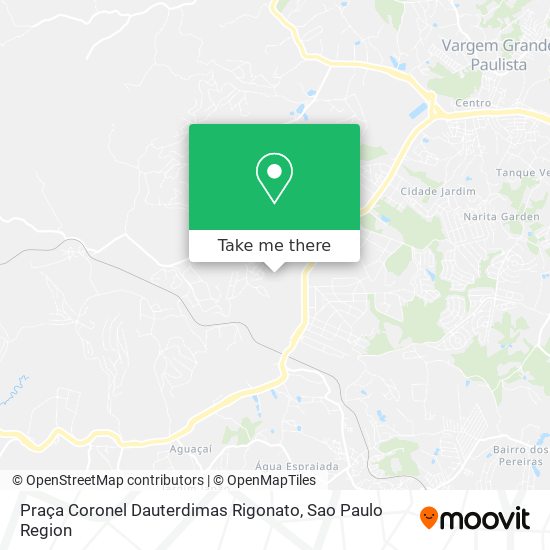 Praça Coronel Dauterdimas Rigonato map