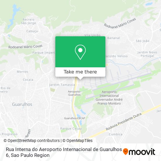 Rua Interna do Aeroporto Internacional de Guarulhos 6 map