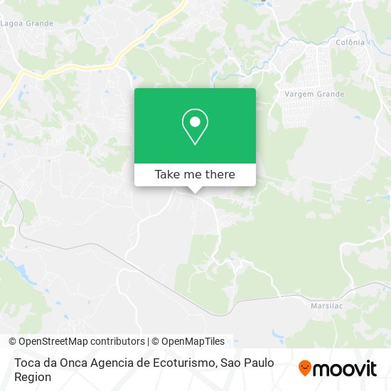 Toca da Onca Agencia de Ecoturismo map