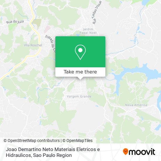 Joao Demartino Neto Materiais Eletricos e Hidraulicos map