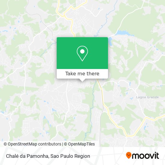 Mapa Chalé da Pamonha