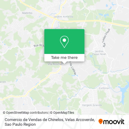 Comercio de Vendas de Chinelos, Velas Arcoverde map