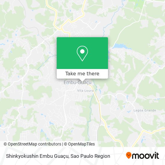 Shinkyokushin Embu Guaçu map