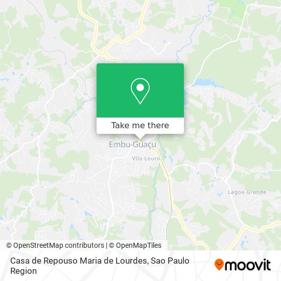 Casa de Repouso Maria de Lourdes map