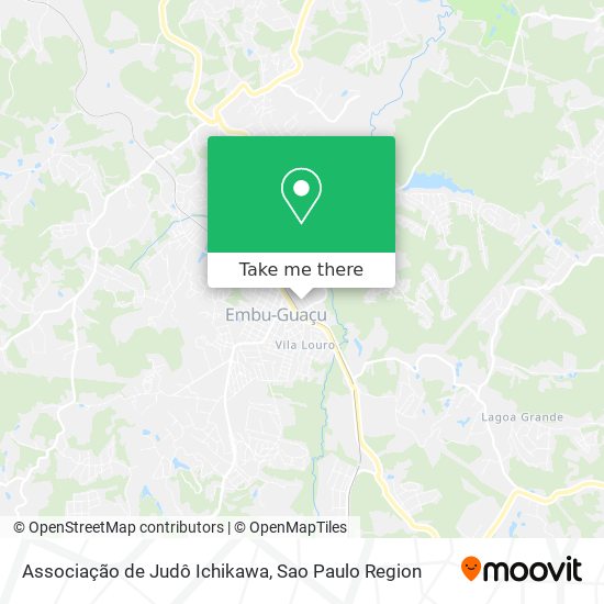 Associação de Judô Ichikawa map